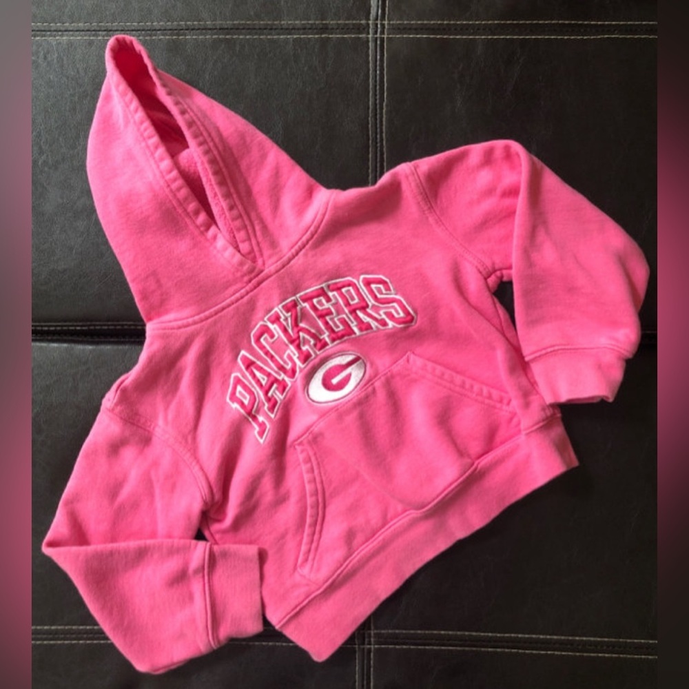 NFL Team Apparel size 24 months pink Packer sweatshirt